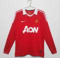 10/11 Manchester United Home Long Sleeve Jersey