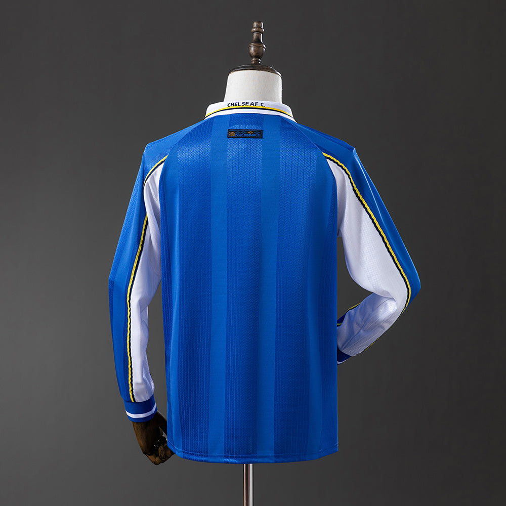 97/99 Chelsea Home Long Sleeve Retro Jersey
