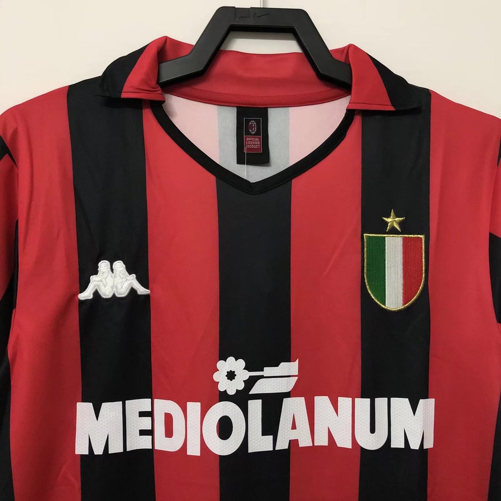 88/89 AC Milan Home Retro Jersey