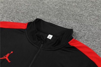 Jordan Paris Black Color Tracksuit