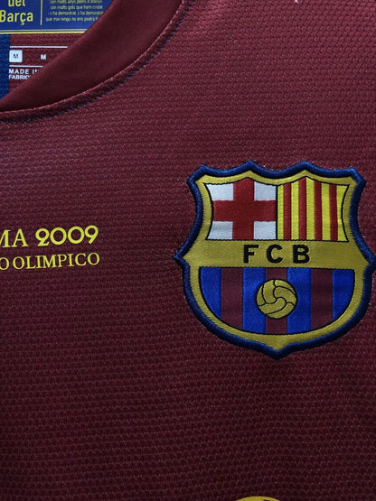 08/09 Barcelona Home Long-Sleeve Retro Jersey