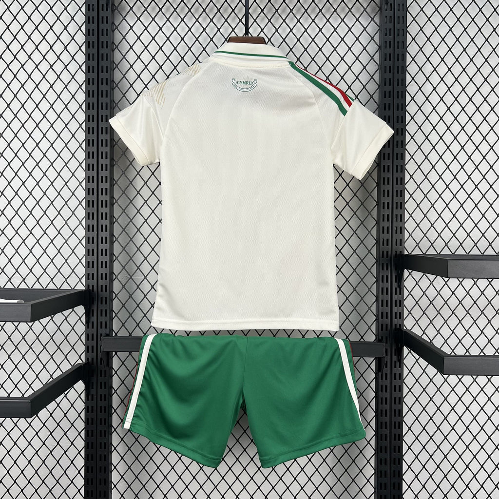 2026 World Cup Wales Away Kids Kit