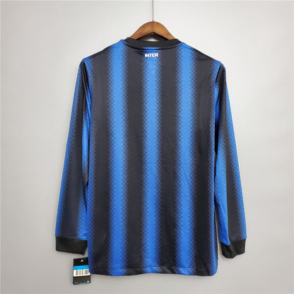 10/11 Inter Home Long Sleeve Retro Jersey