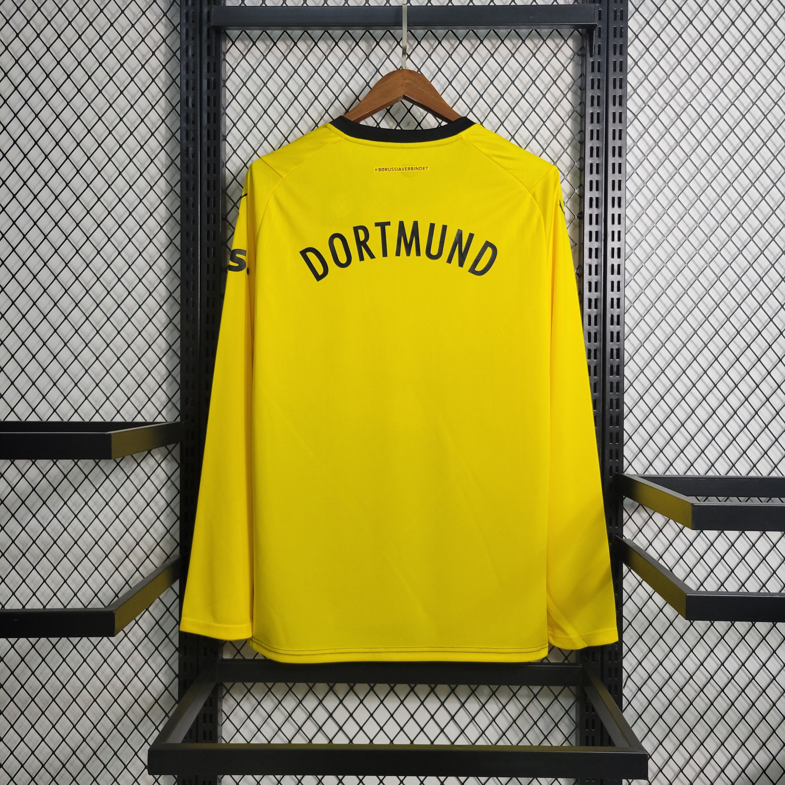 23-24 Dortmund Home Long Sleeve Jersey