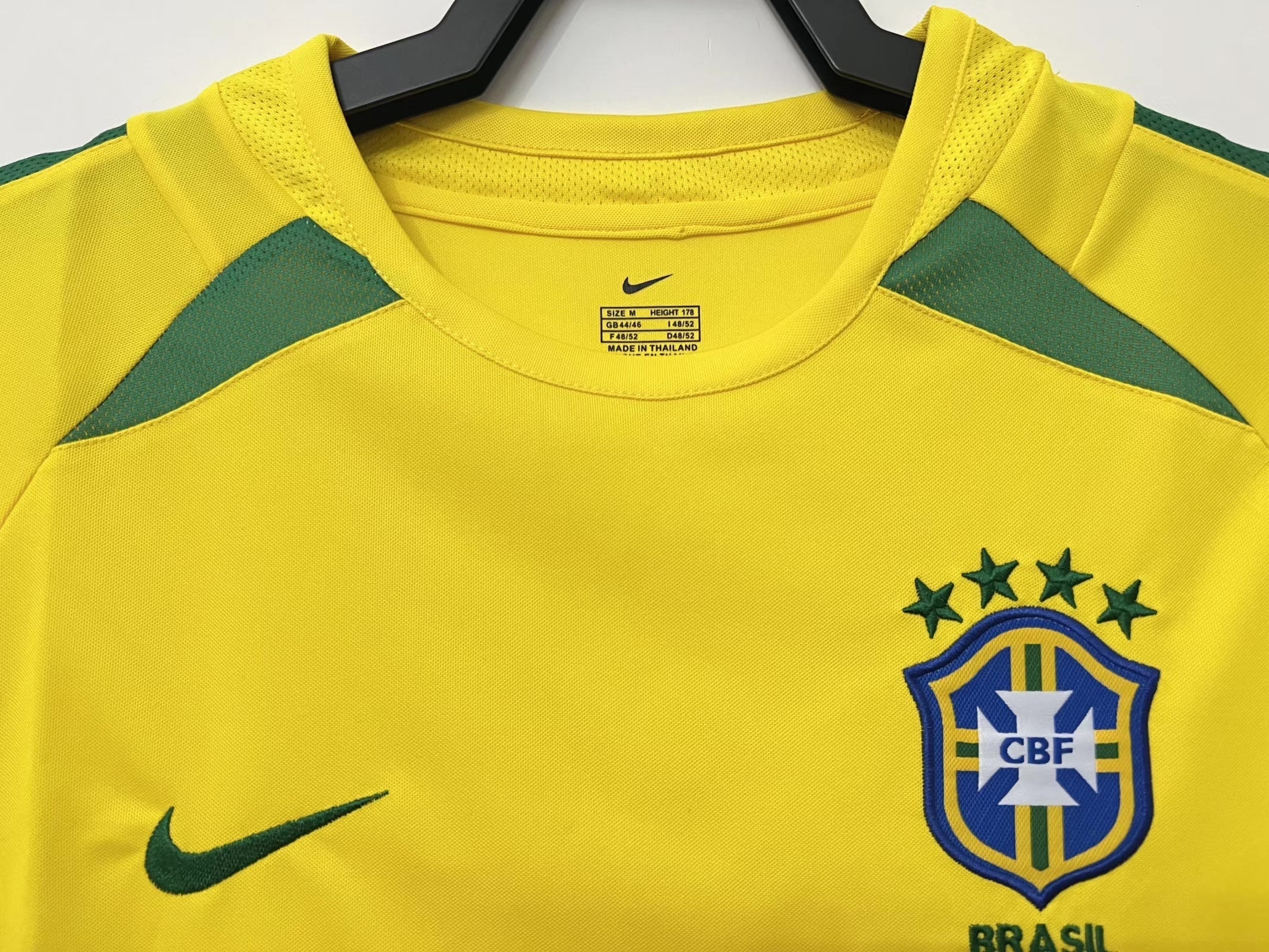 2002 Brazil Home Retro Jersey