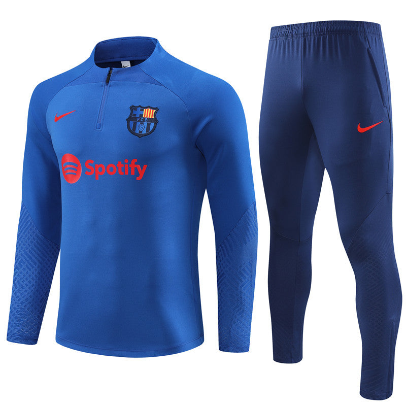 Barcelona Blue Color Tracksuit