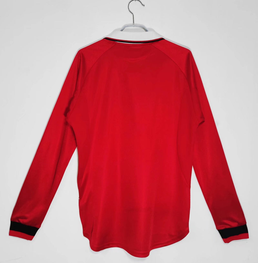 99/00 Manchester United Home Long Sleeve Jersey