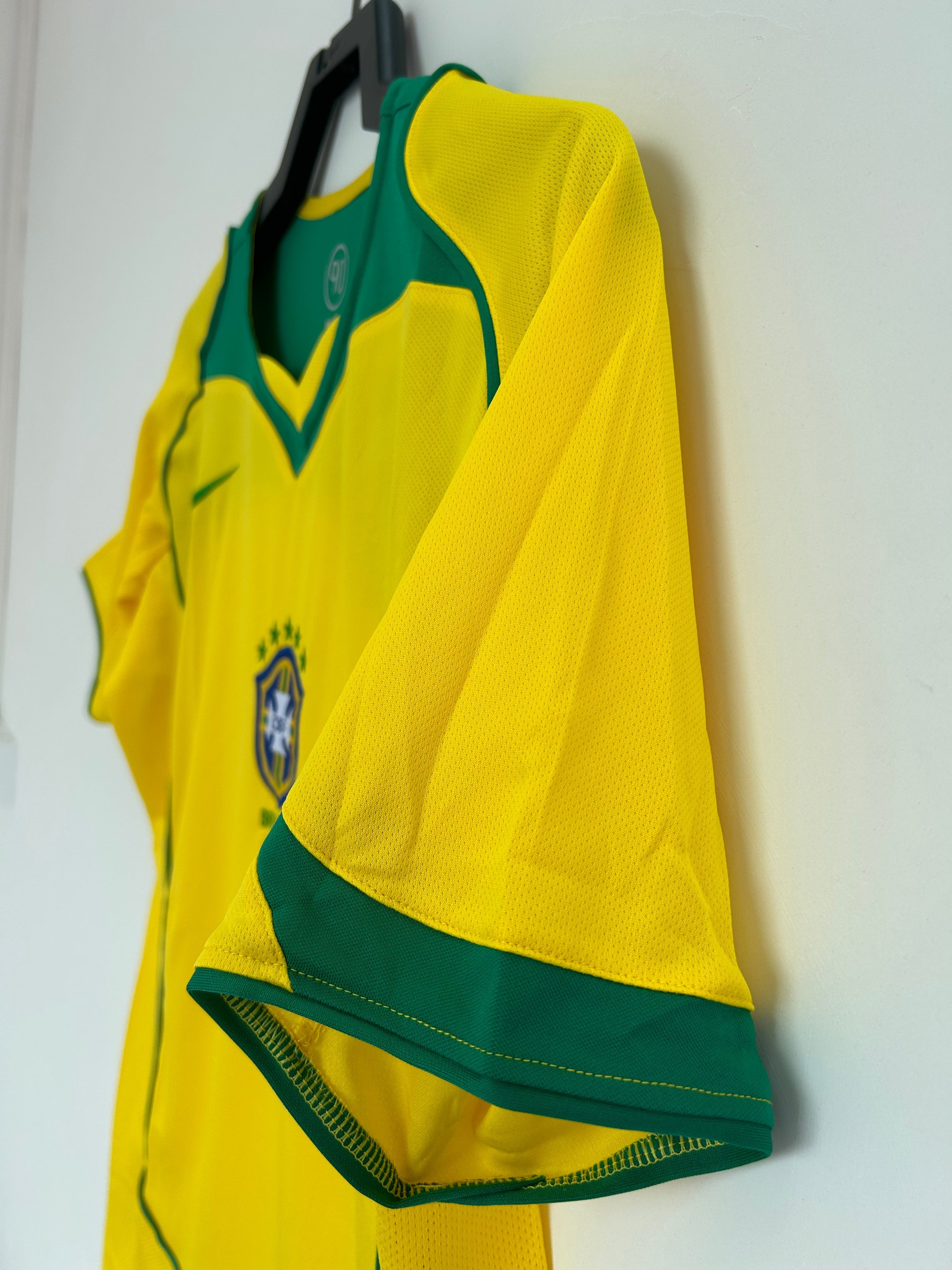2004 Brazil Home Retro Jersey