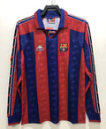 96/97 Barcelona Home Long Sleeve Retro Jersey