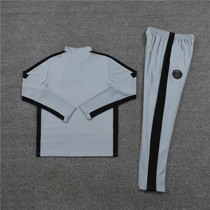 Jordan Paris Light Gray Color Style Tracksuit