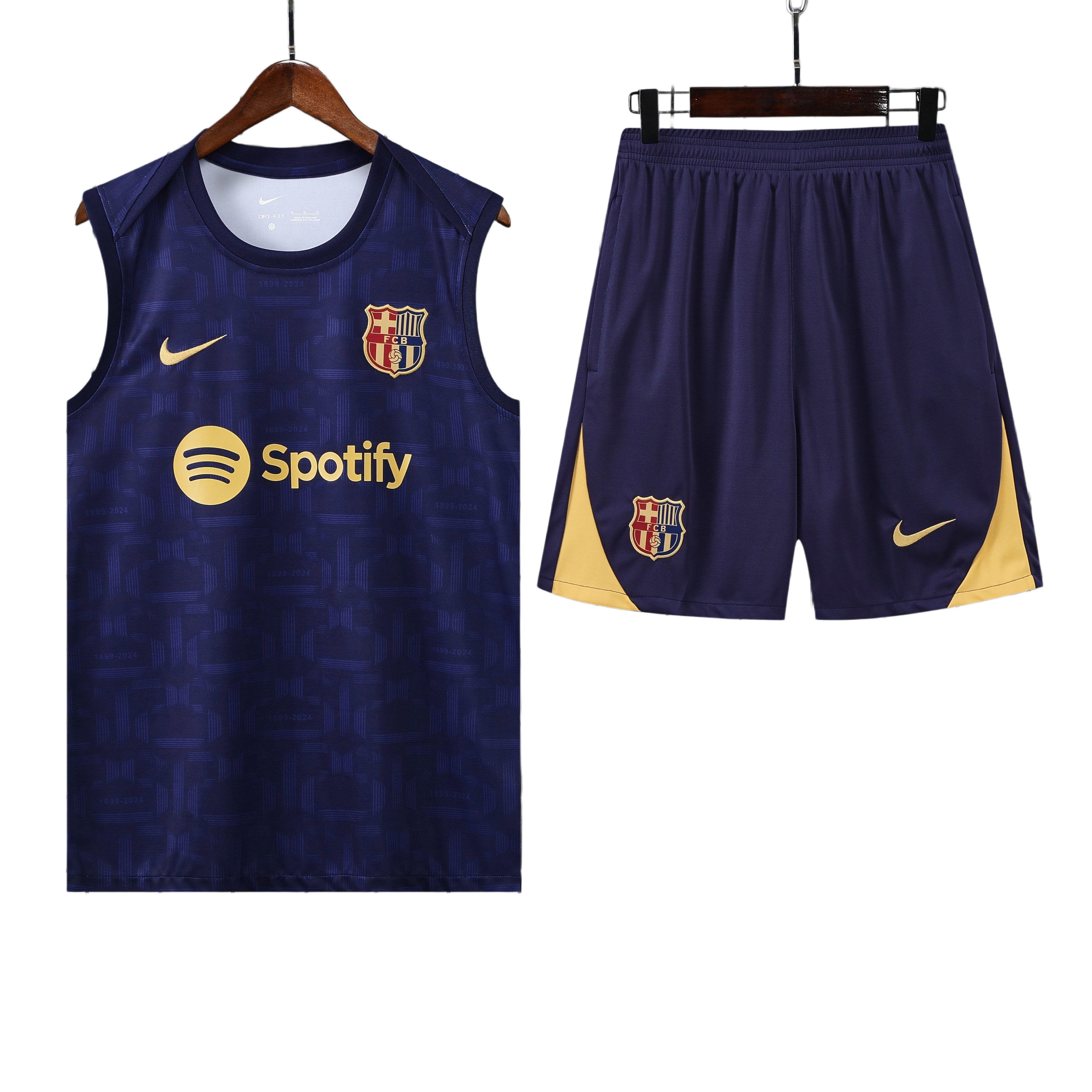 25/26 Barcelona Navy Blue Vest Kit