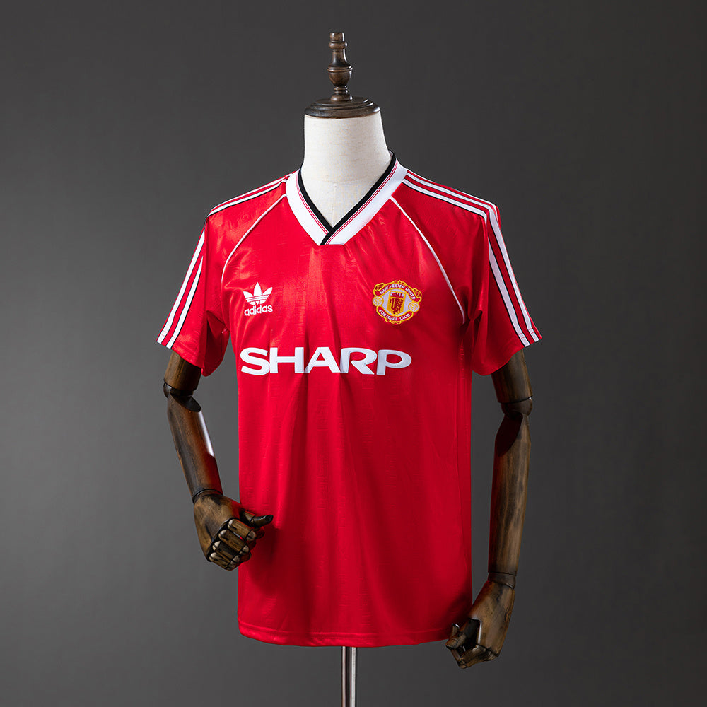 1984 Manchester United Home Retro Jersey