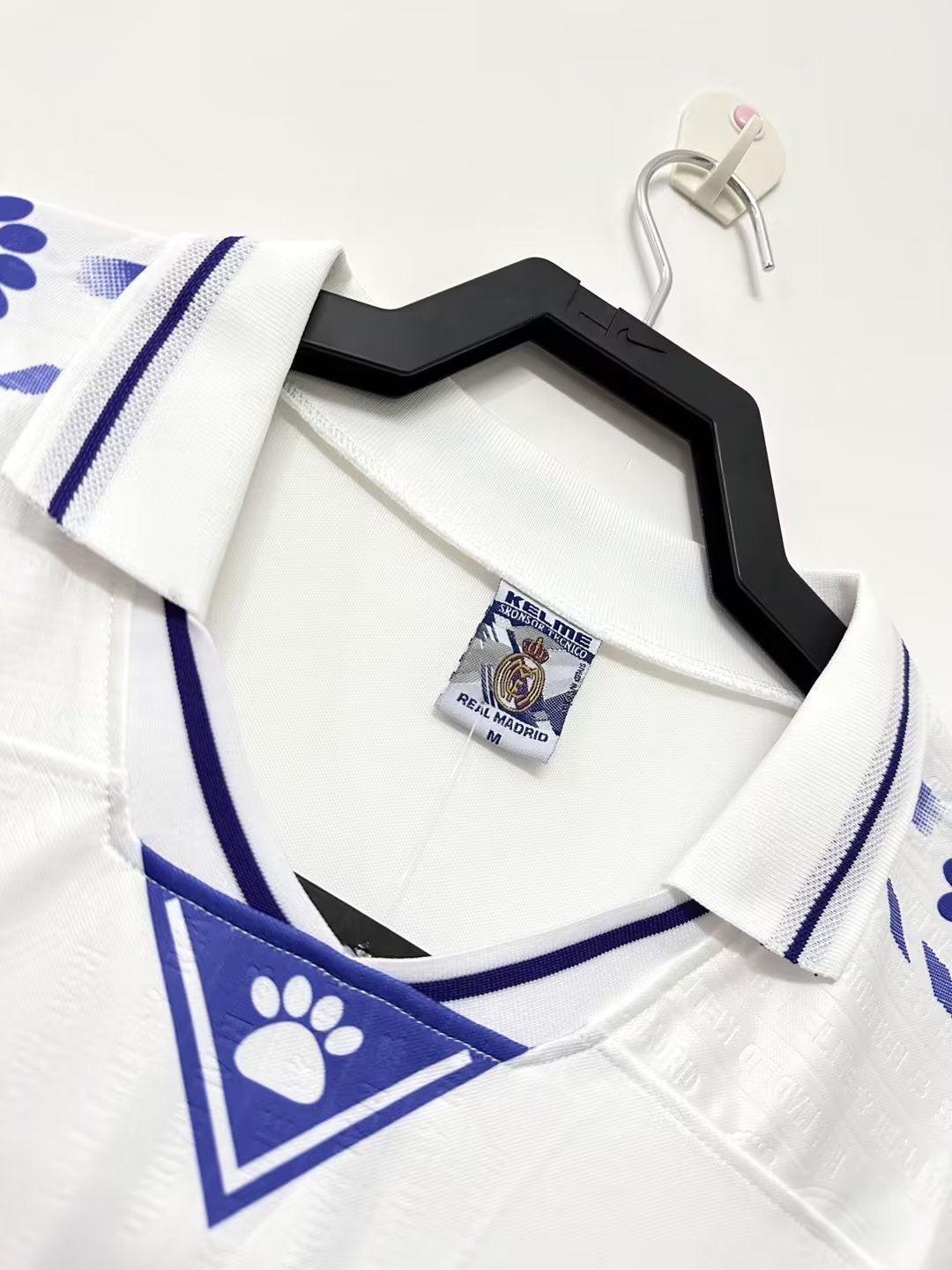 1996-97 Real Madrid Home Retro Jersey
