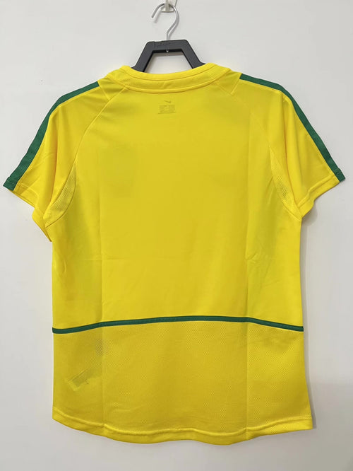 2002 Brazil Home Retro Jersey