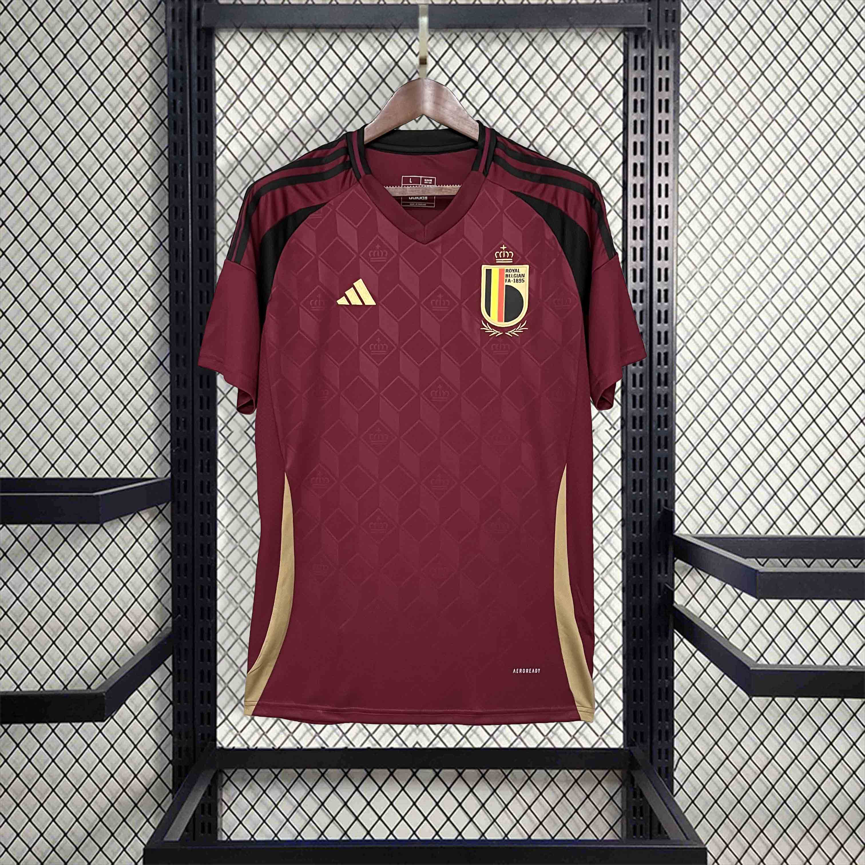 24-25 Belgium Home Jersey