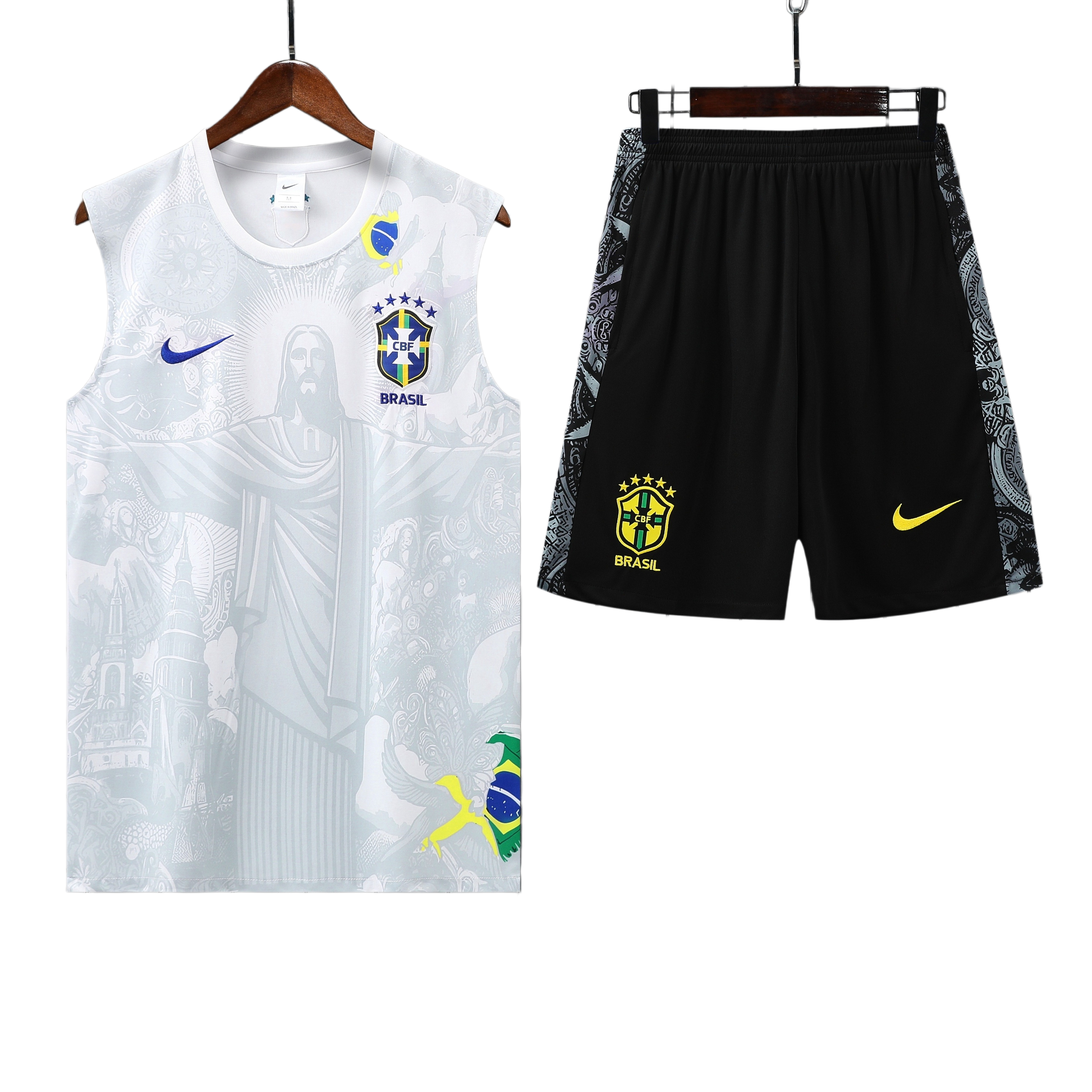 25/26 Brazil White Vest Kit