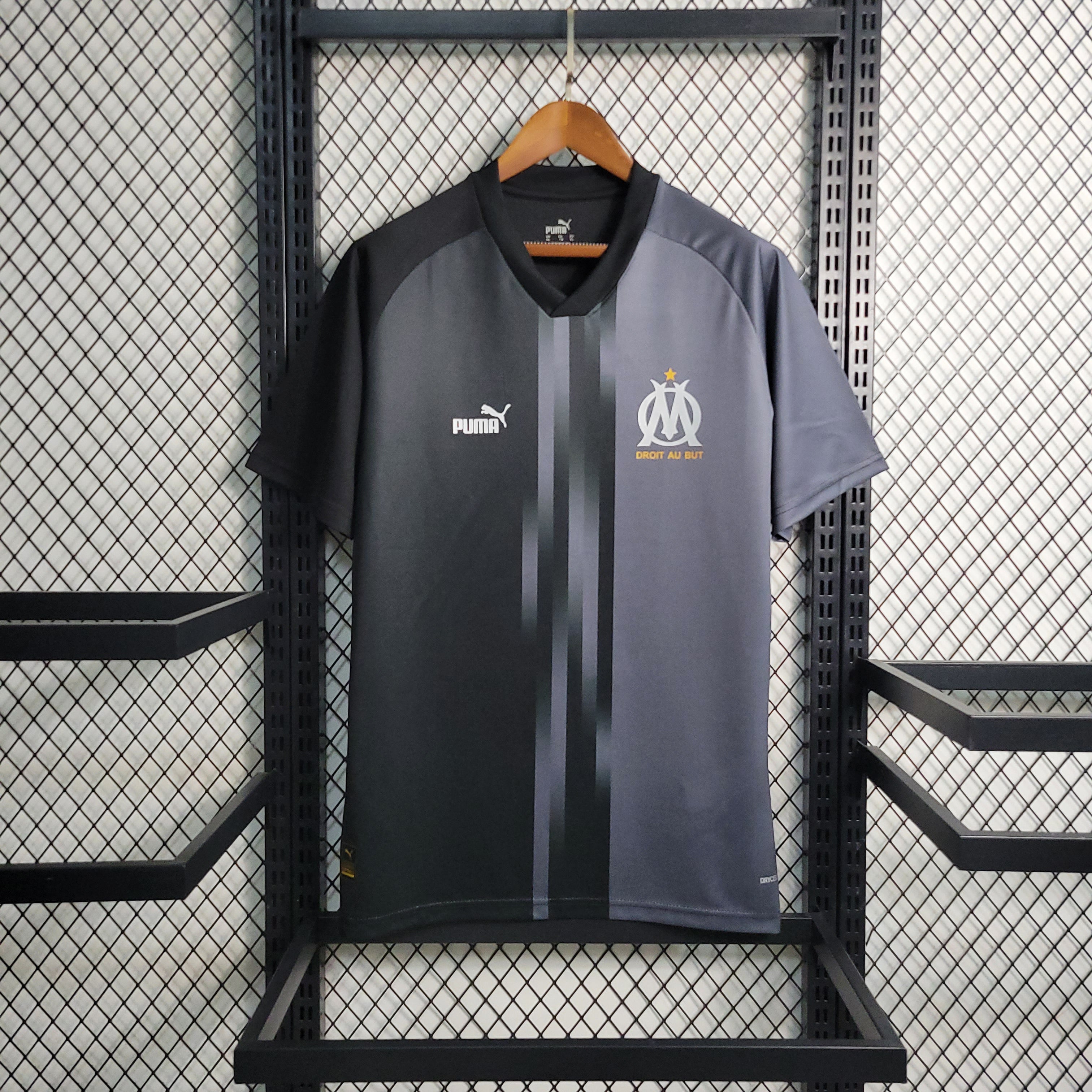23-24 Marseille Black Training Jersey