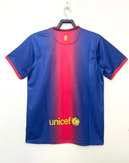 12-13 Barcelona Home Retro Jersey