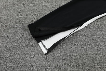 Paris Black Color Matching Tracksuit