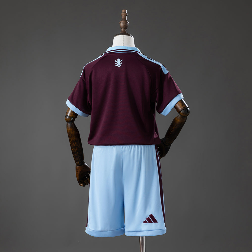 26/27 Aston Villa Home Kids Kit