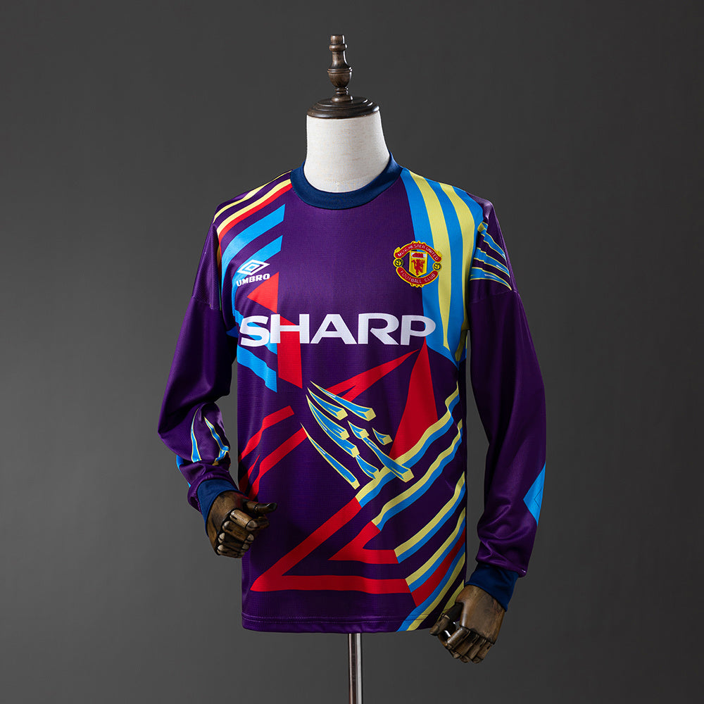 92/94 Manchester United Goalkeeper Long Sleeve Retro Jersey