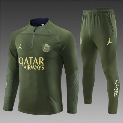 Jordan Paris Army Green Tracksuit