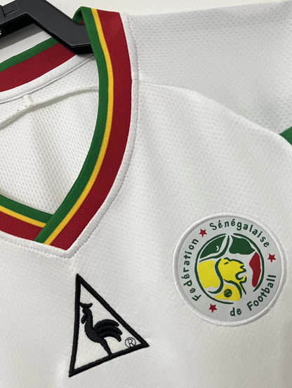2002 Senegal White Retro Jersey