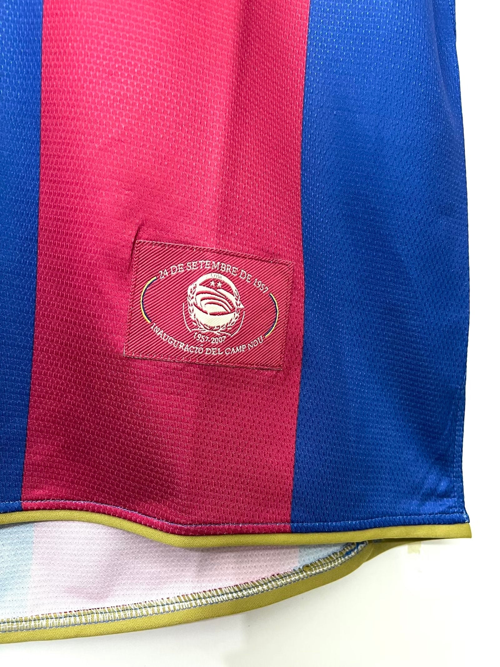 2007-08 Barcelona Home Retro Jersey