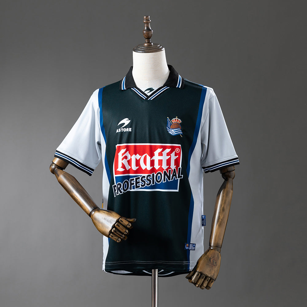 00/02 Real Sociedad Away Retro Jersey