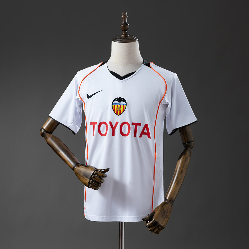 04/05 Valencia Home Retro Jersey