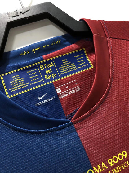 08/09 Barcelona Home Champions League Edition Retro Jersey