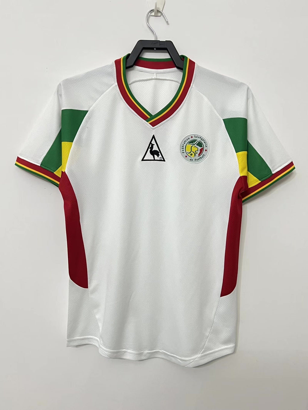 2002 Senegal White Retro Jersey