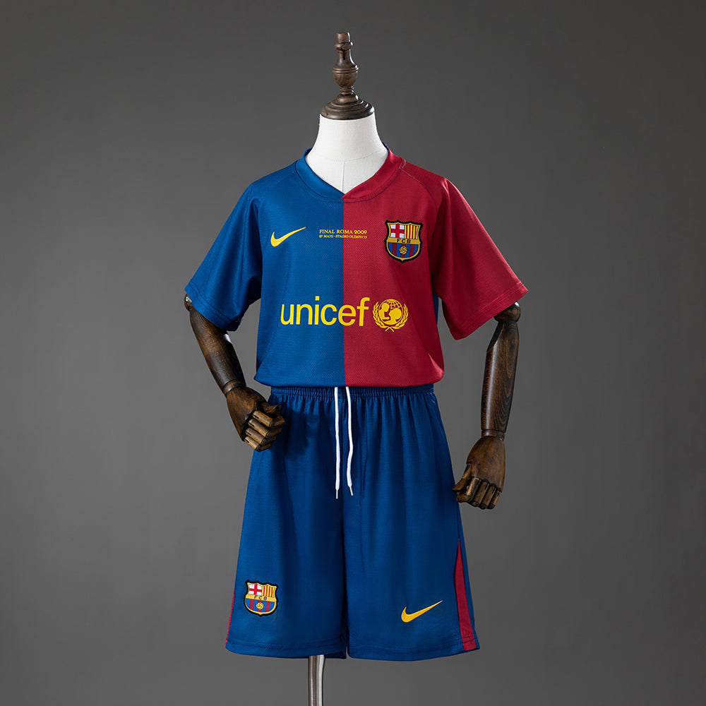 08/09 Barcelona Home Retro Kids Kit