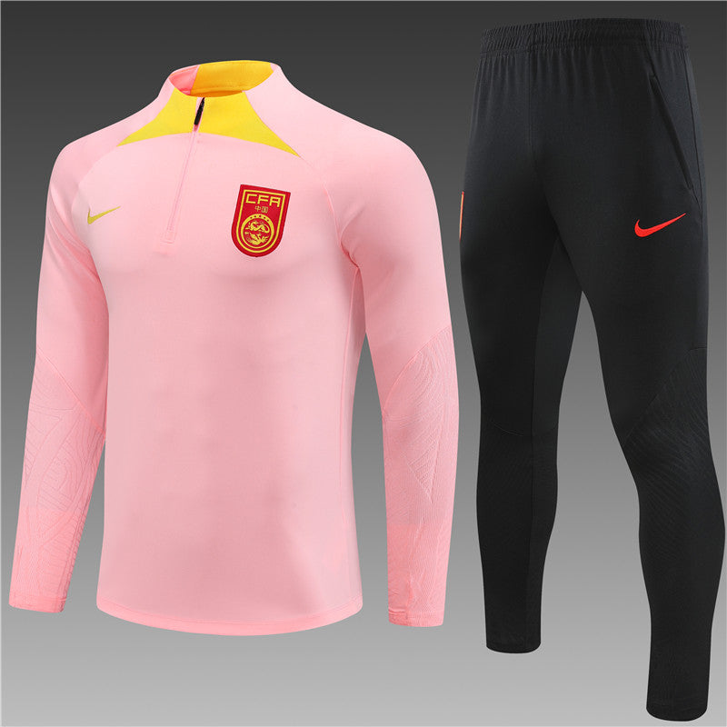 Chinese Team Pink Tracksuit