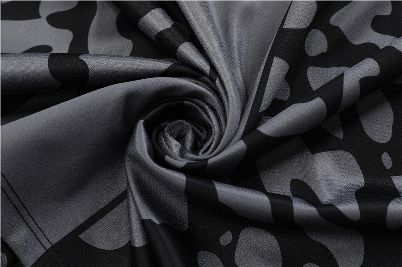 Jordan Paris Gray Black Camouflage Style Tracksuit