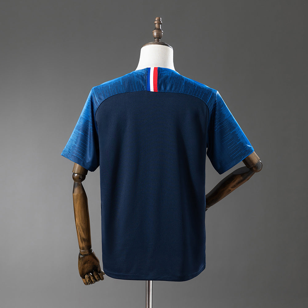 2018 France Home Retro Jersey