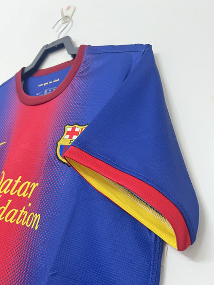 12-13 Barcelona Home Retro Jersey