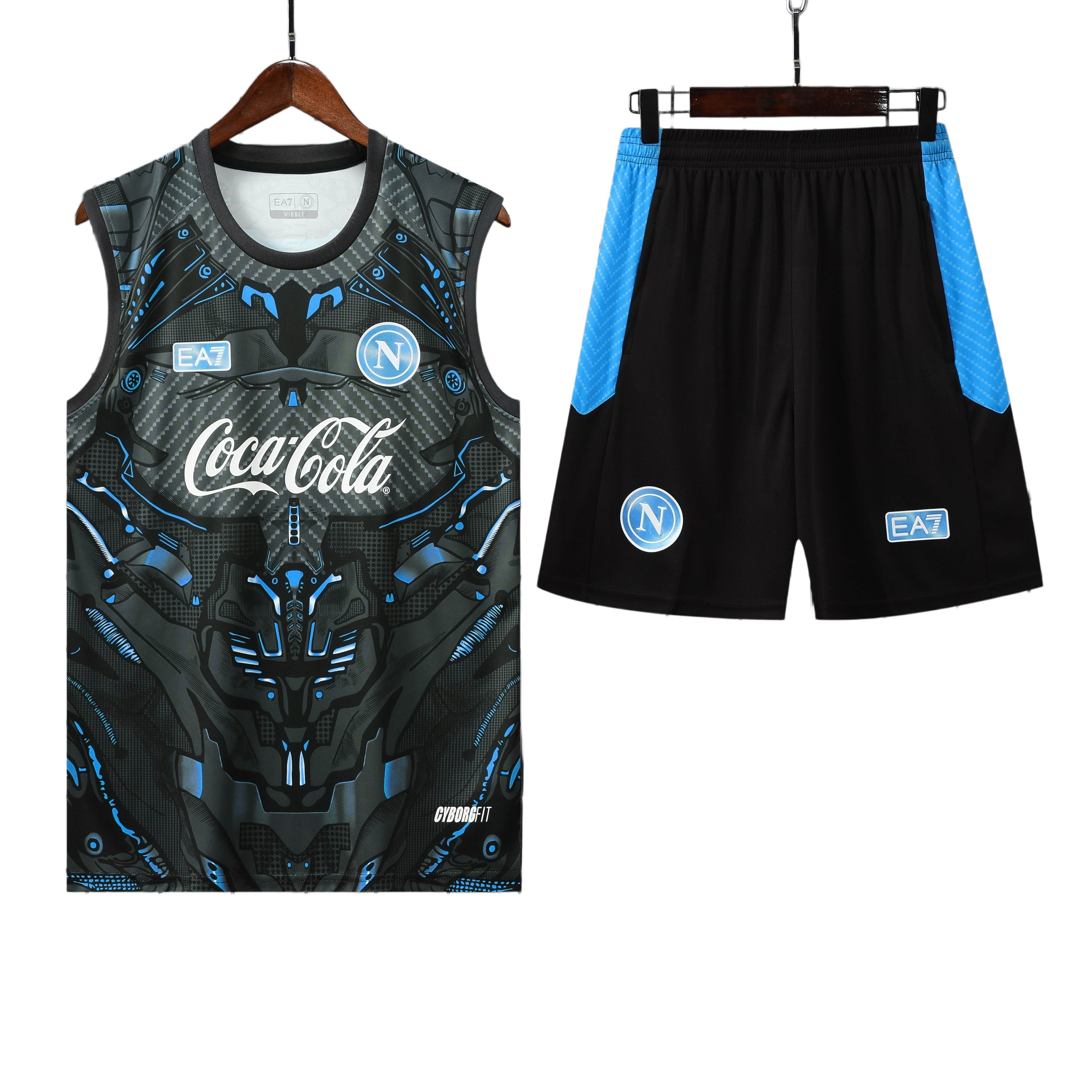25/26 Napoli Black Special Vest Kit