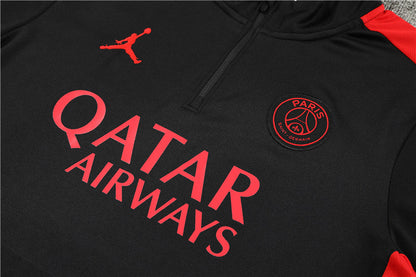 Jordan Paris Black Color Tracksuit