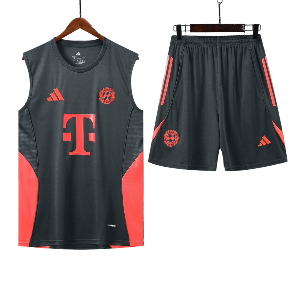25/26 Bayern Munich Black Vest Kit