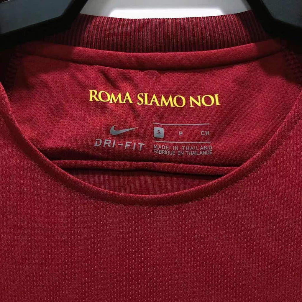 2017-18 Roma Home Retro Jersey