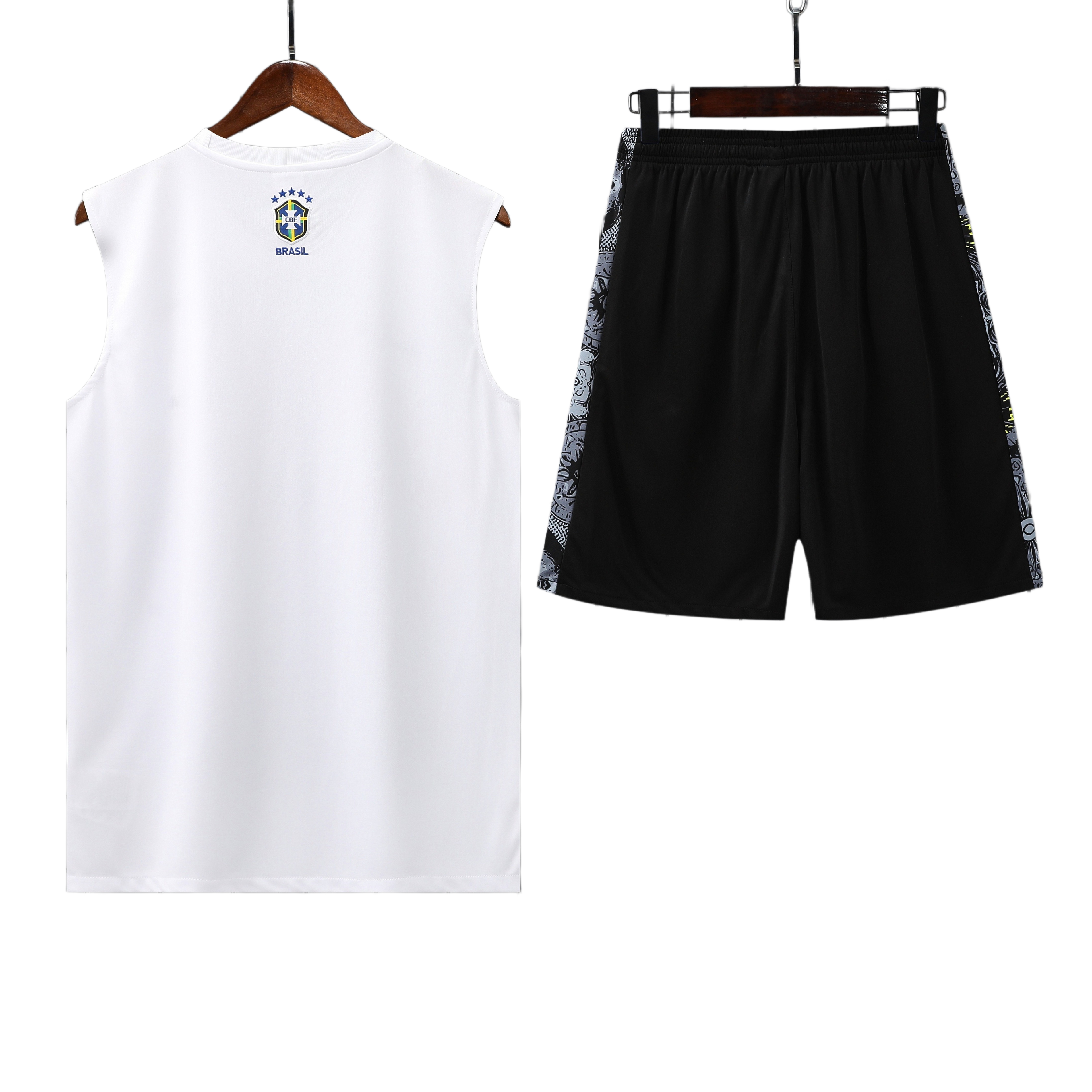 25/26 Brazil White Vest Kit