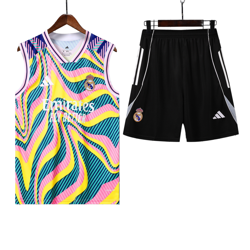 25/26 Real Madrid Mixed Color Vest Kit