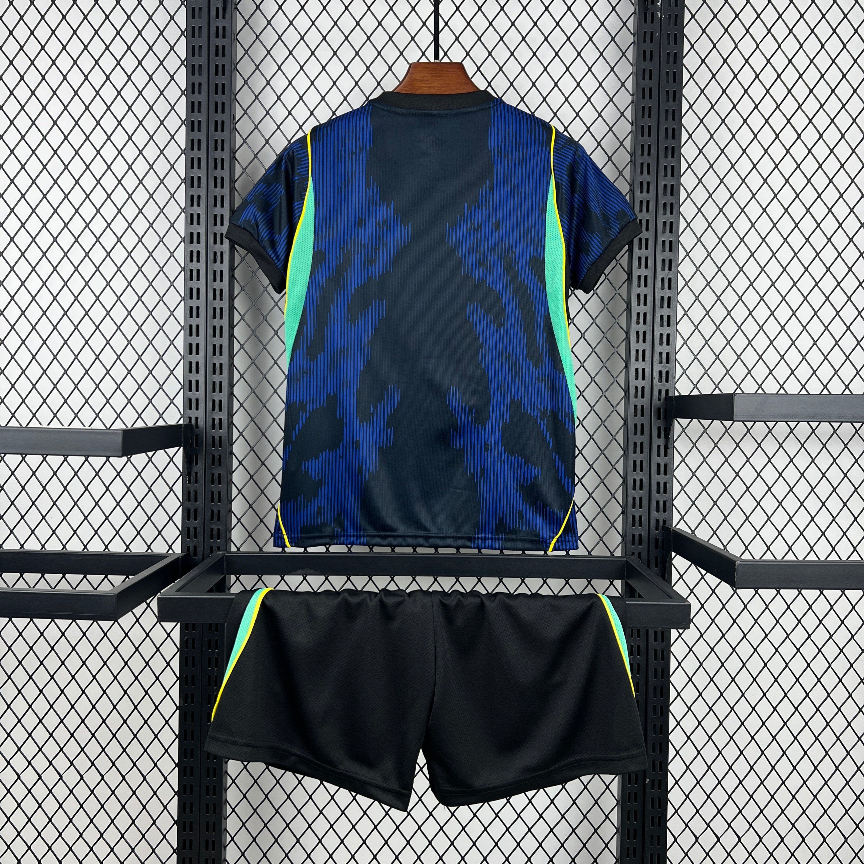 2026 World Cup Brazil Away Kids Kit