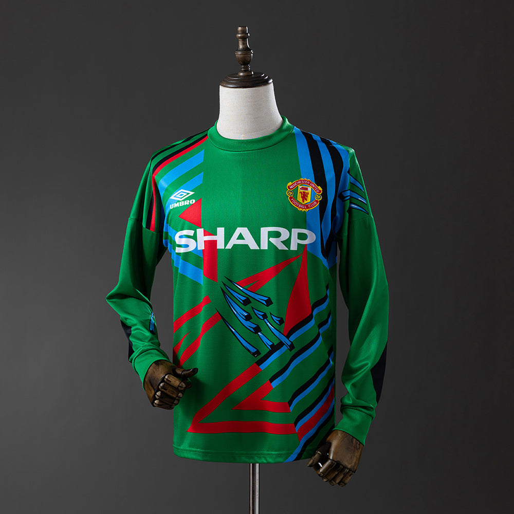 92/94 Manchester United Goalkeeper Long Sleeve Retro Jersey