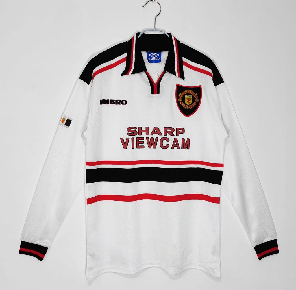 98/99 Manchester United Away Long Sleeve Jersey