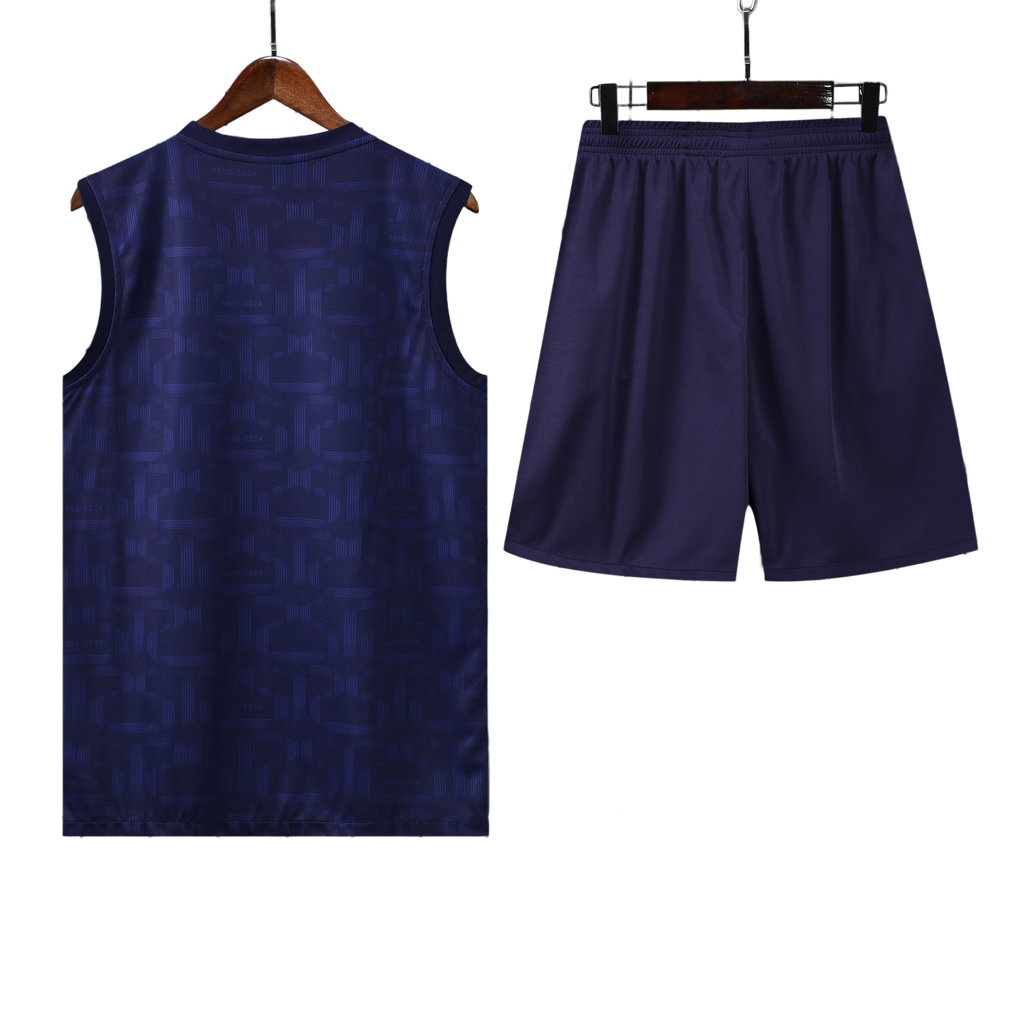 25/26 Barcelona Navy Blue Vest Kit