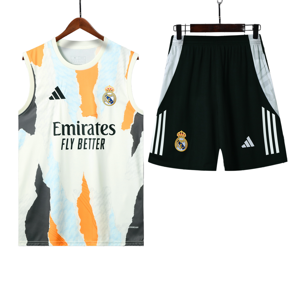 25/26 Real Madrid Mixed Color Vest Kit