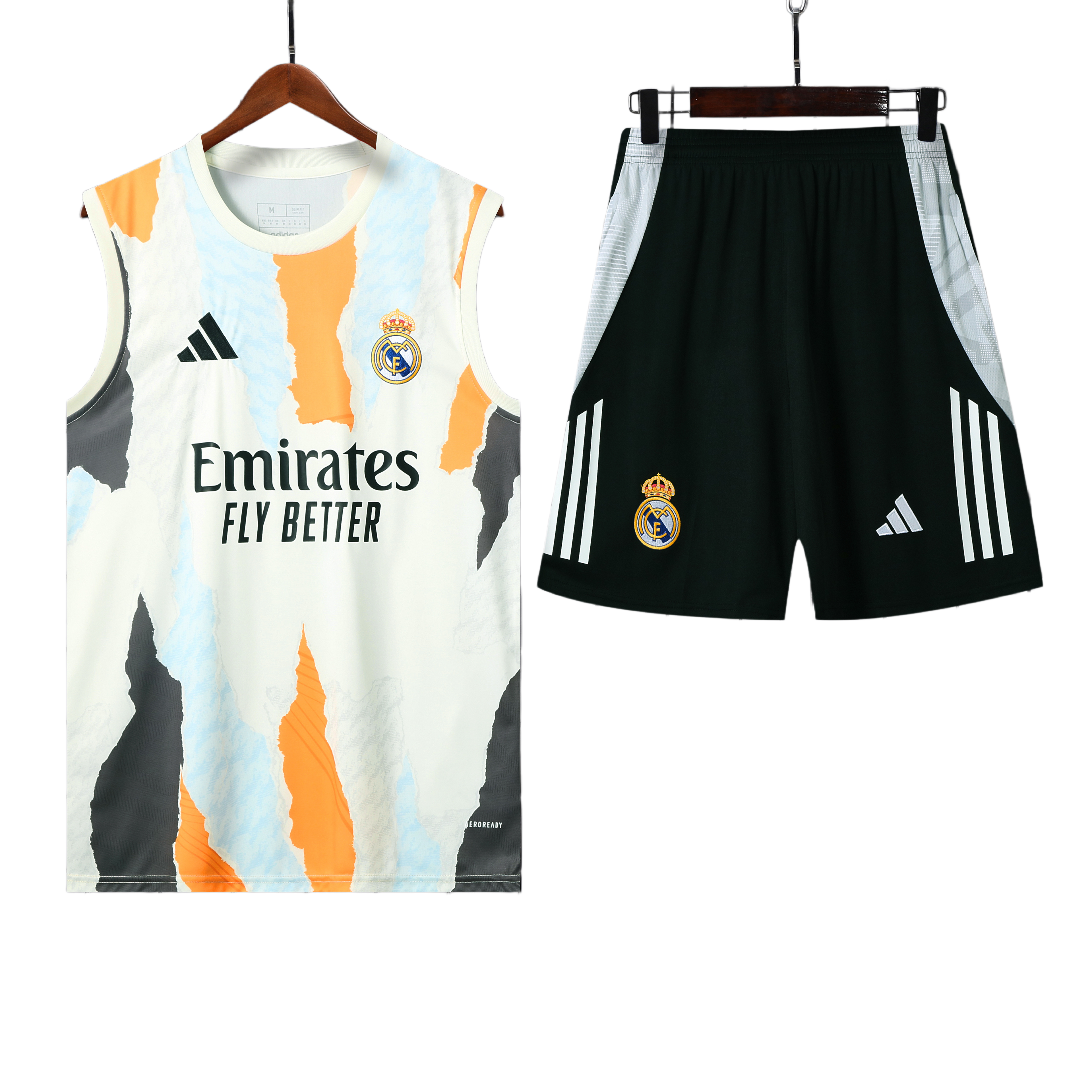 25/26 Real Madrid Mixed Color Vest Kit
