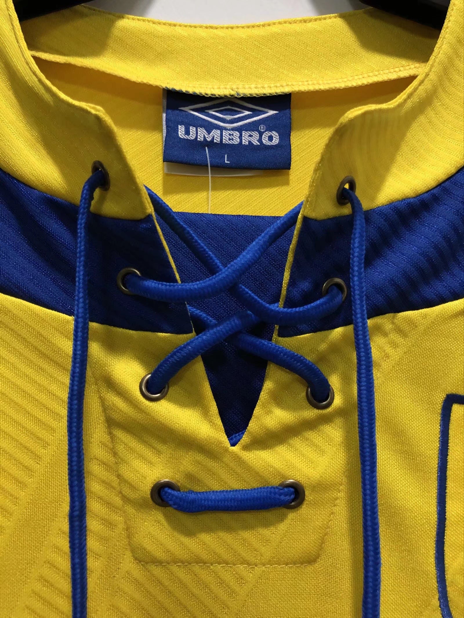 93/95 Parma Yellow Retro Jersey